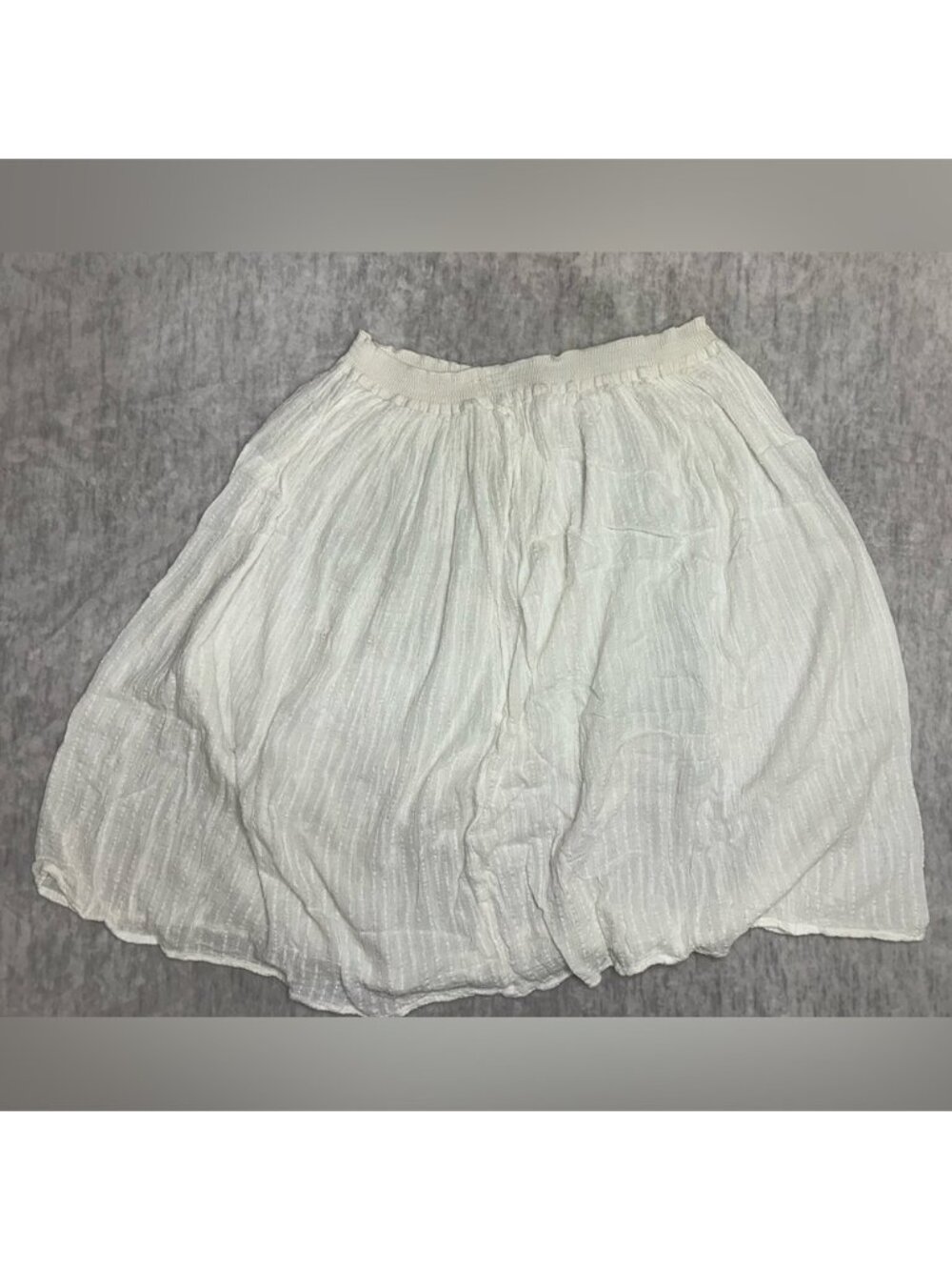 Vintage White Skirt